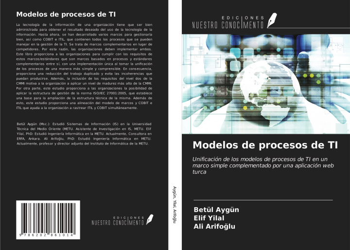 Book Modelos de procesos de TI Elif Yilal