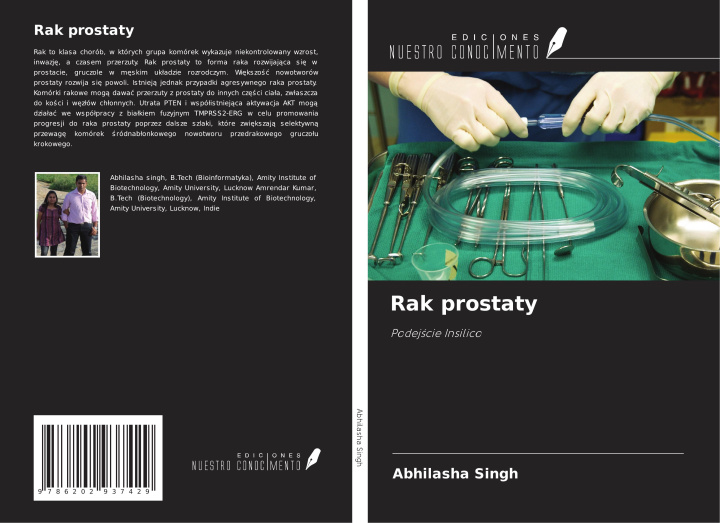Книга Rak prostaty 