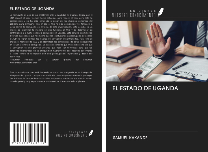 Knjiga EL ESTADO DE UGANDA 