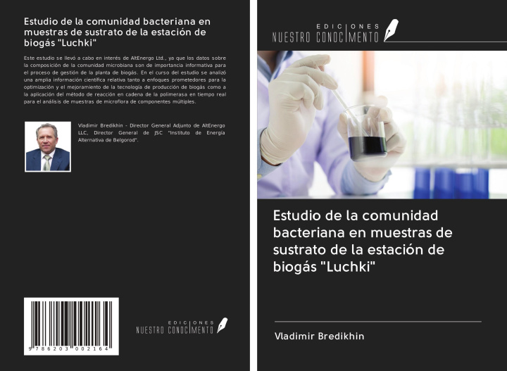 Kniha Estudio de la comunidad bacteriana en muestras de sustrato de la estación de biogás "Luchki" 