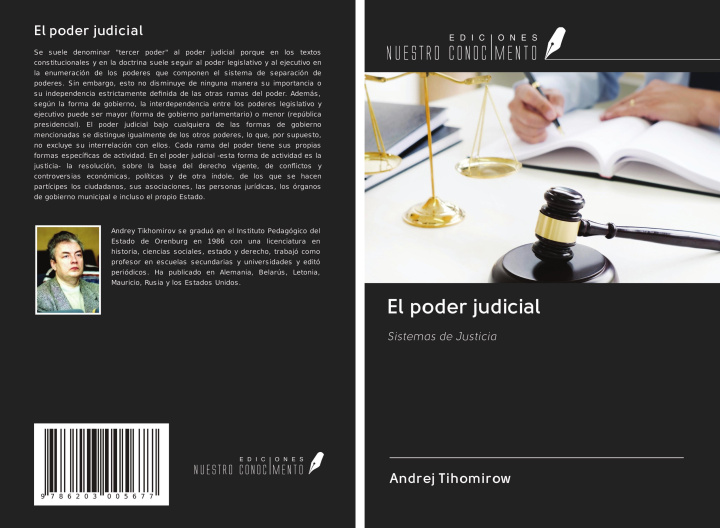 Knjiga El poder judicial 
