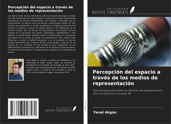 Knjiga Percepción del espacio a través de los medios de representación 