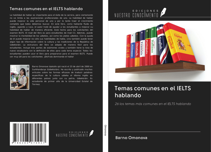 Knjiga Temas comunes en el IELTS hablando 