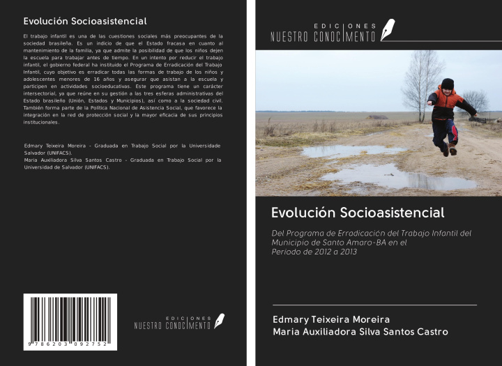Knjiga Evolución Socioasistencial Maria Auxiliadora Silva Santos Castro