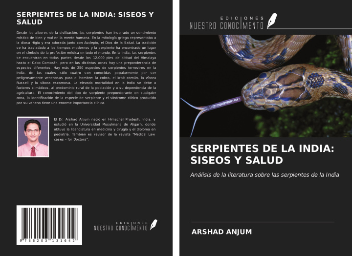 Knjiga SERPIENTES DE LA INDIA: SISEOS Y SALUD 