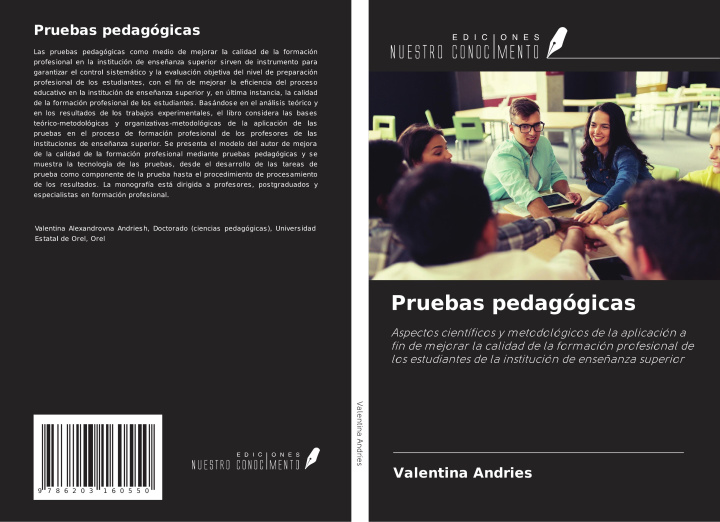 Knjiga Pruebas pedagógicas 