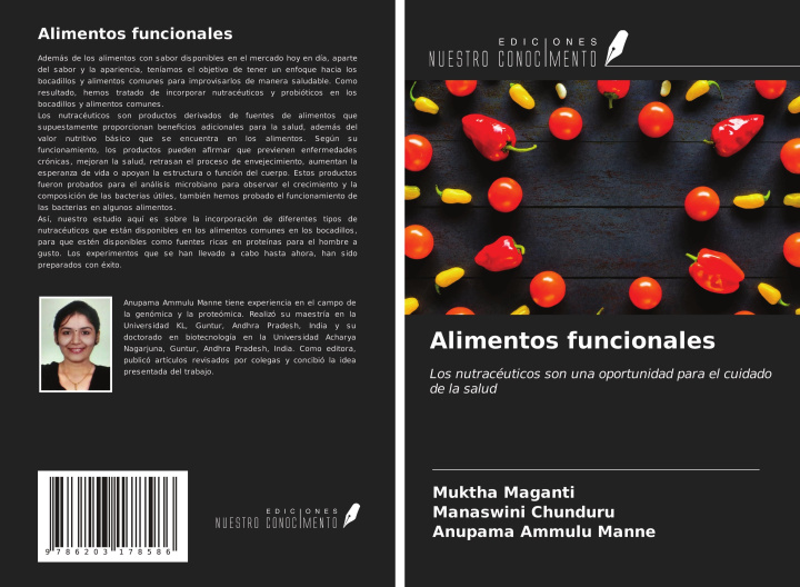 Book Alimentos funcionales Manaswini Chunduru