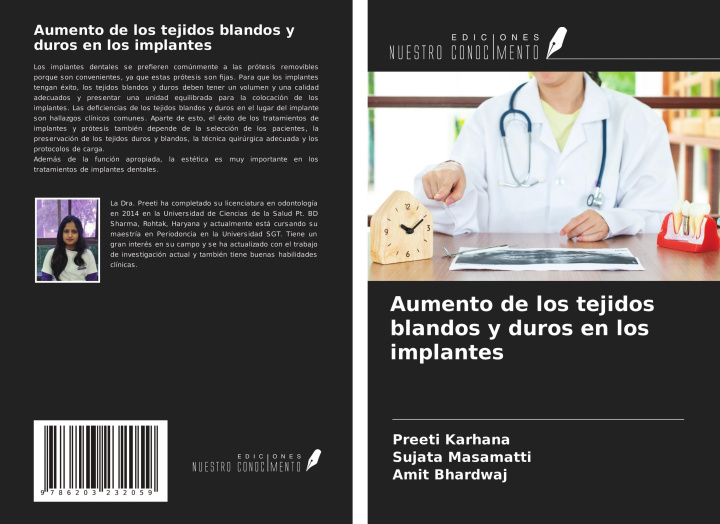 Kniha Aumento de los tejidos blandos y duros en los implantes Sujata Masamatti