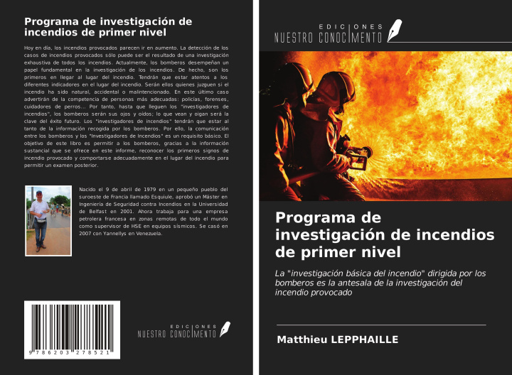 Knjiga Programa de investigación de incendios de primer nivel 