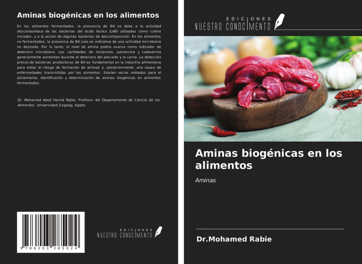 Knjiga Aminas biogénicas en los alimentos 