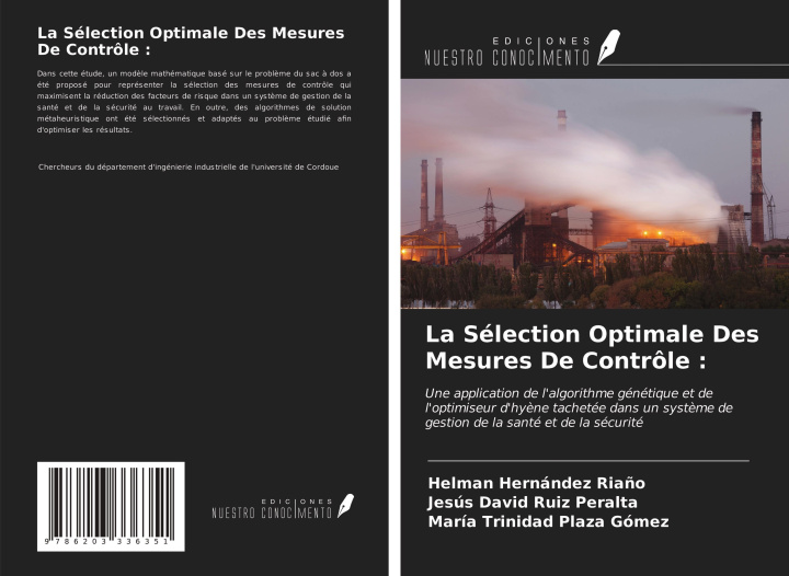 Knjiga La Sélection Optimale Des Mesures De Contrôle : Jesús David Ruiz Peralta