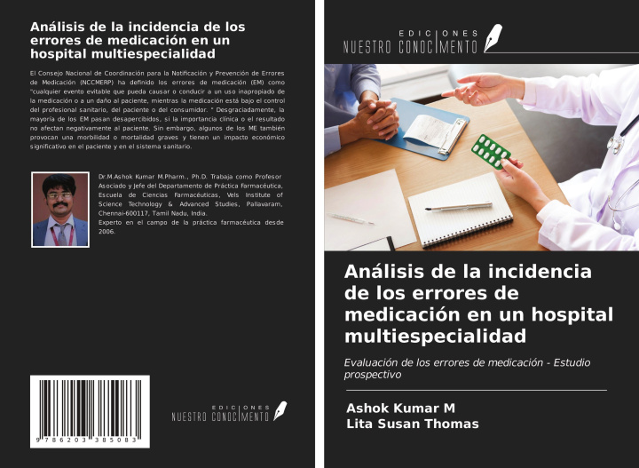 Knjiga Análisis de la incidencia de los errores de medicación en un hospital multiespecialidad Lita Susan Thomas