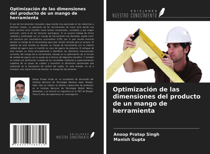 Kniha Optimización de las dimensiones del producto de un mango de herramienta Manish Gupta