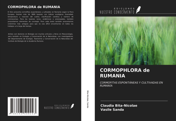 Kniha CORMOPHLORA de RUMANIA Vasile Sanda