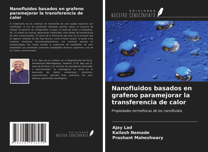 Kniha Nanofluidos basados en grafeno paramejorar la transferencia de calor Kailash Nemade