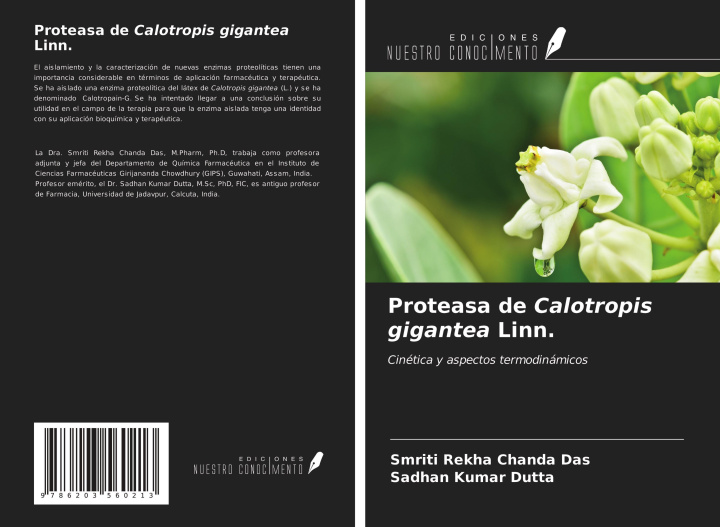 Boek Proteasa de Calotropis gigantea Linn. Sadhan Kumar Dutta