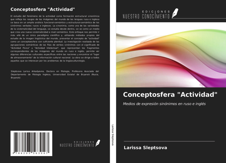 Knjiga Conceptosfera "Actividad" 