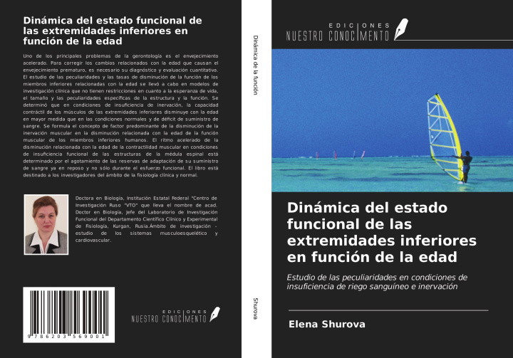 Knjiga Dinámica del estado funcional de las extremidades inferiores en función de la edad 