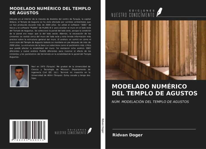 Knjiga MODELADO NUMÉRICO DEL TEMPLO DE AGUSTOS 