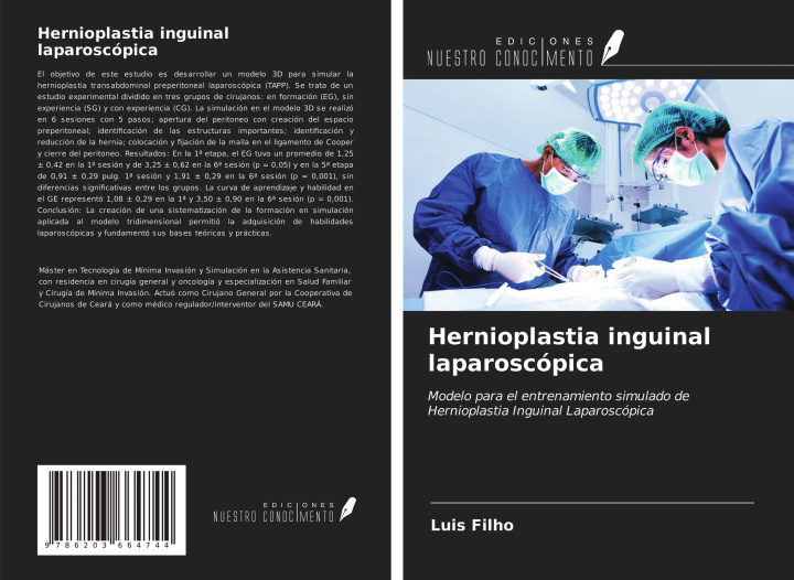 Knjiga Hernioplastia inguinal laparoscópica 