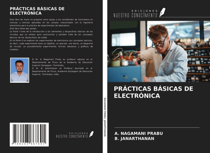 Knjiga PRÁCTICAS BÁSICAS DE ELECTRÓNICA B. Janarthanan