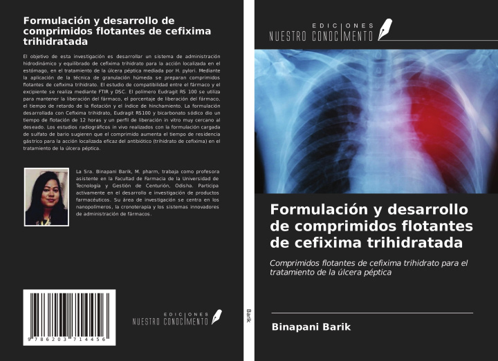 Knjiga Formulación y desarrollo de comprimidos flotantes de cefixima trihidratada 