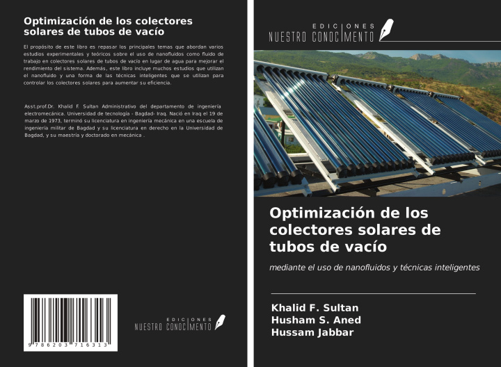 Libro Optimización de los colectores solares de tubos de vacío Husham S. Aned