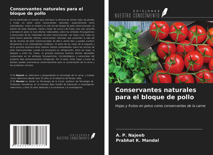 Knjiga Conservantes naturales para el bloque de pollo Prabhat K. Mandal