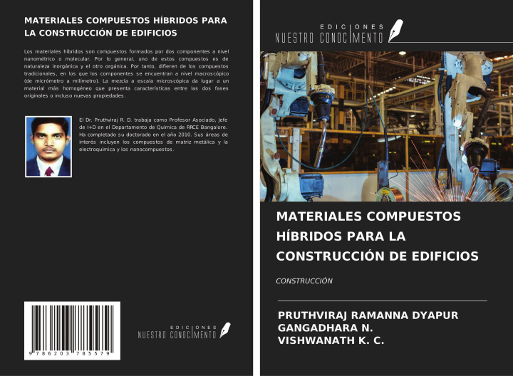 Knjiga MATERIALES COMPUESTOS HÍBRIDOS PARA LA CONSTRUCCIÓN DE EDIFICIOS Gangadhara N.