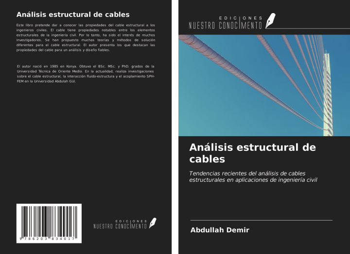 Knjiga Análisis estructural de cables 