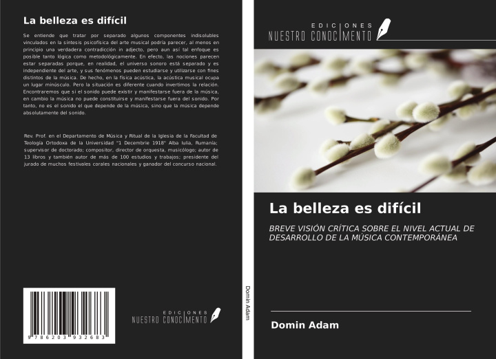 Knjiga La belleza es difícil 