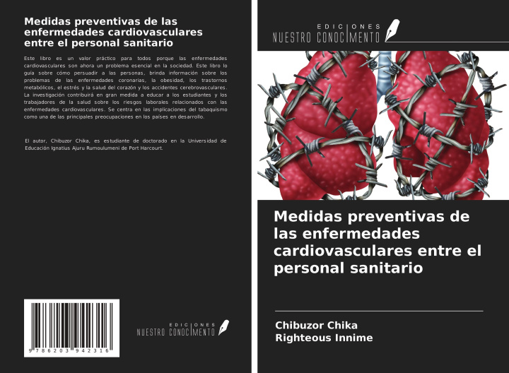 Knjiga Medidas preventivas de las enfermedades cardiovasculares entre el personal sanitario Righteous Innime