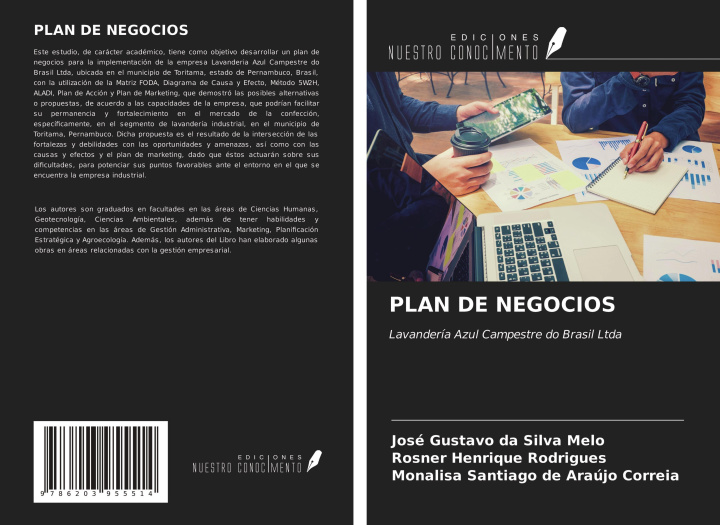 Knjiga PLAN DE NEGOCIOS Rosner Henrique Rodrigues
