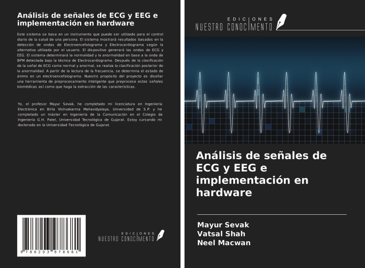 Kniha Análisis de se?ales de ECG y EEG e implementación en hardware Vatsal Shah