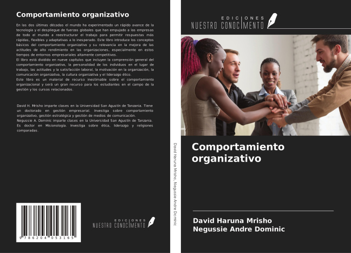 Kniha Comportamiento organizativo Negussie Andre Dominic