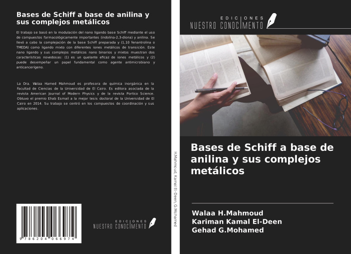 Kniha Bases de Schiff a base de anilina y sus complejos metálicos Kariman Kamal El-Deen