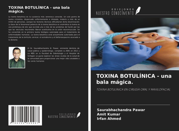 Kniha TOXINA BOTULÍNICA - una bala mágica. Amit Kumar