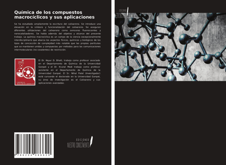 Kniha Química de los compuestos macrocíclicos y sus aplicaciones Nihal Patel