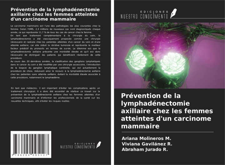 Kniha Prévention de la lymphadénectomie axillaire chez les femmes atteintes d'un carcinome mammaire Viviana Gavilánez R.