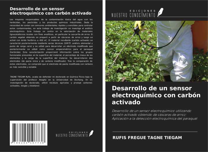 Knjiga Desarrollo de un sensor electroquímico con carbón activado 