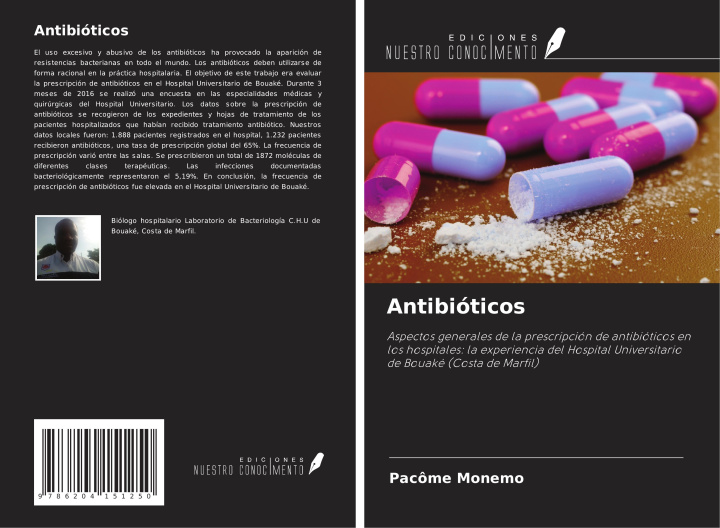 Kniha Antibióticos Jean Michel Koffi Ahua