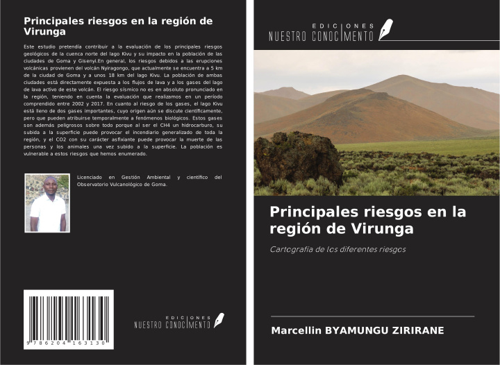 Knjiga Principales riesgos en la región de Virunga 