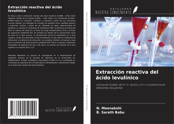 Carte Extracción reactiva del ácido levulínico B. Sarath Babu