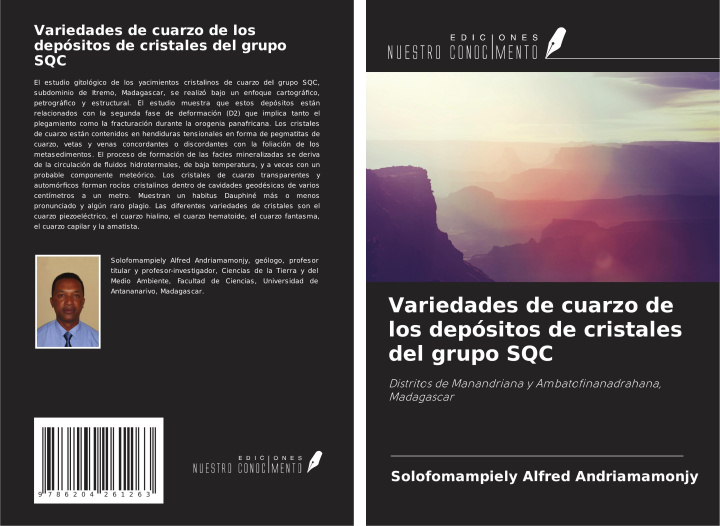 Book Variedades de cuarzo de los depósitos de cristales del grupo SQC 