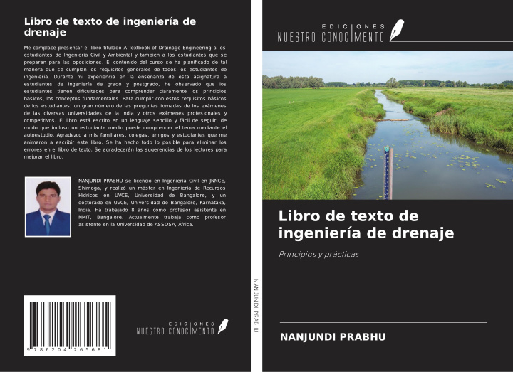 Knjiga Libro de texto de ingeniería de drenaje 