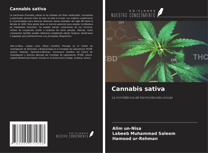 Kniha Cannabis sativa Labeeb Muhammad Saleem
