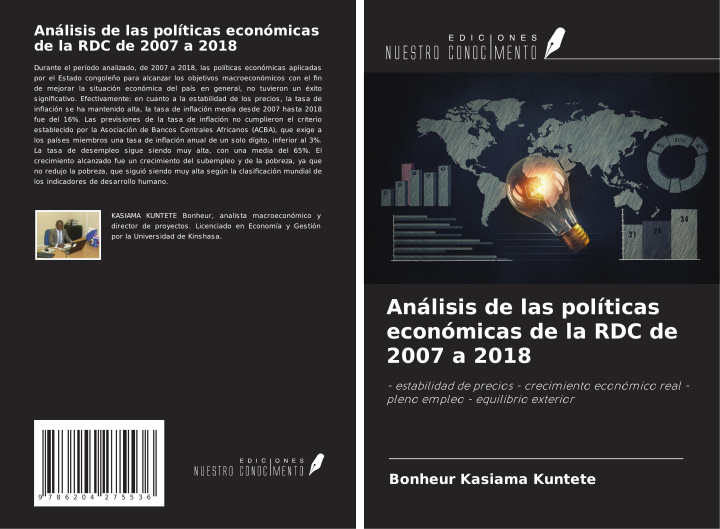 Książka Análisis de las políticas económicas de la RDC de 2007 a 2018 