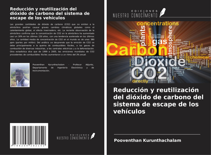 Kniha Reducción y reutilización del dióxido de carbono del sistema de escape de los vehículos 