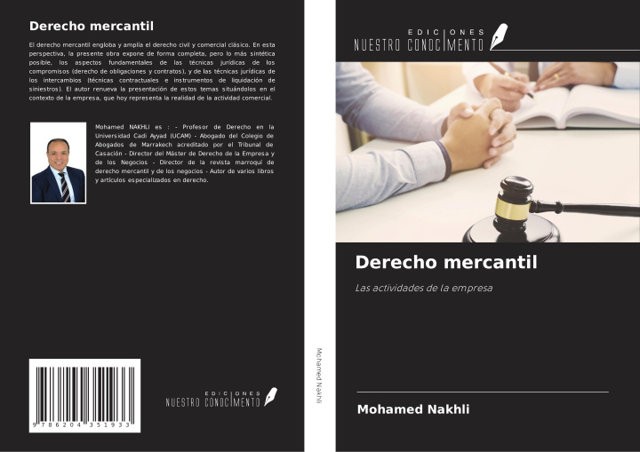 Knjiga Derecho mercantil 