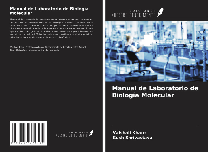 Knjiga Manual de Laboratorio de Biología Molecular Kush Shrivastava
